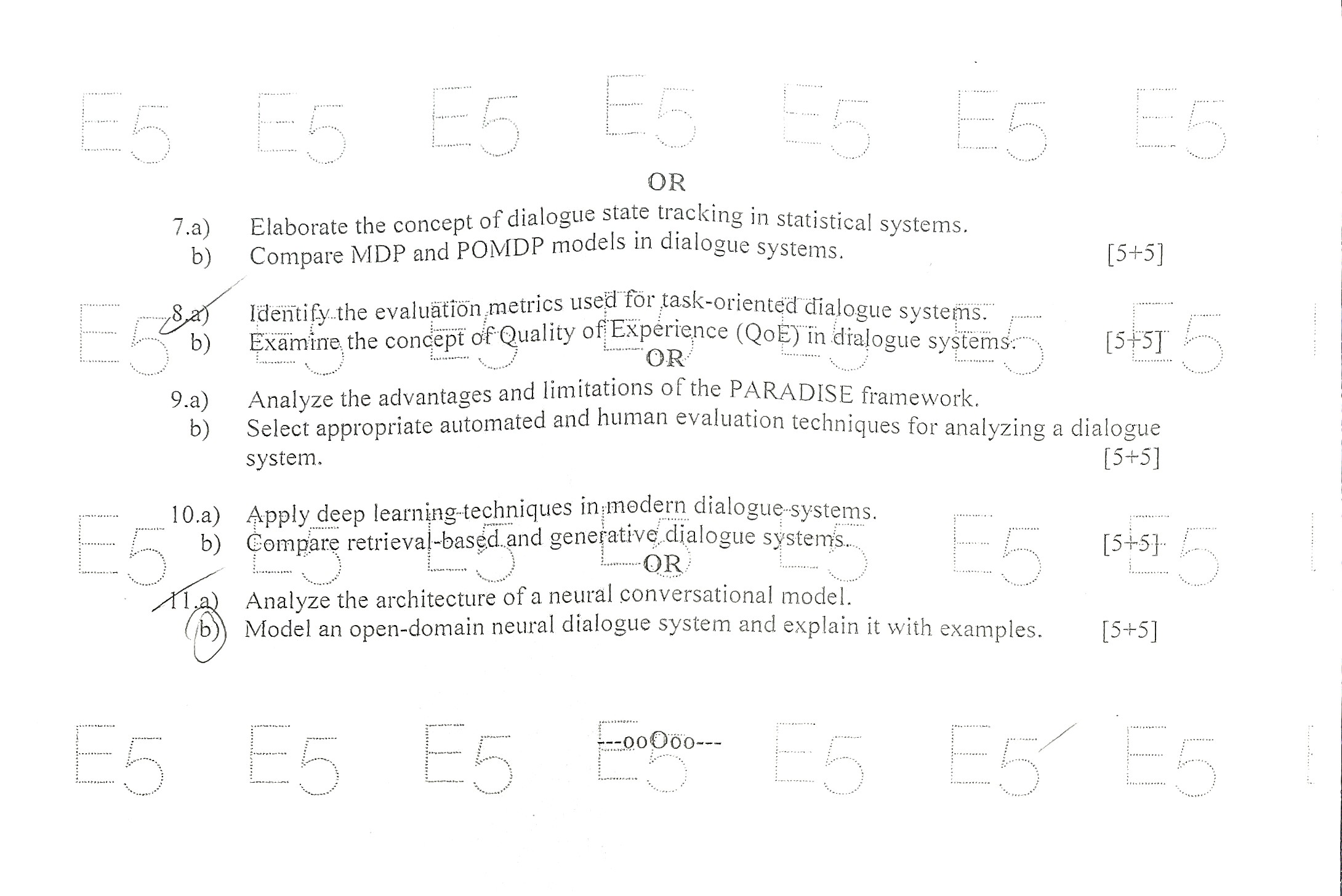 Conversational AI Question Paper Page 2
