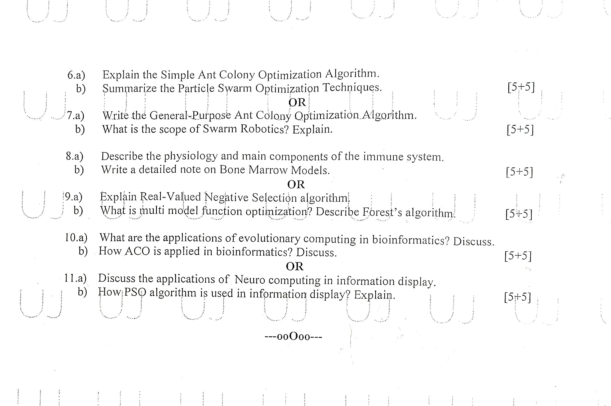Nature Inspired Computing Question Paper Page 2