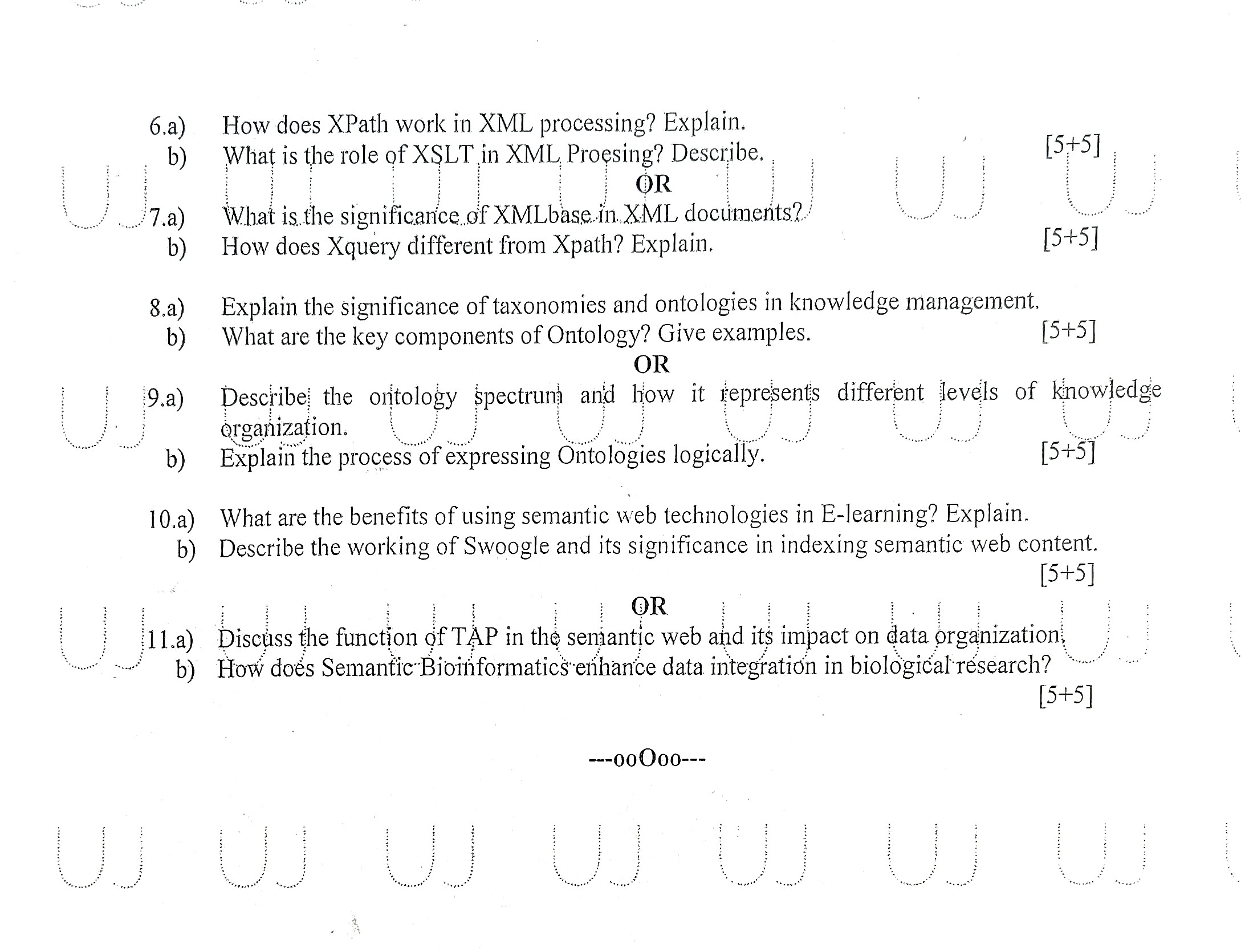 Semantic Web Question Paper Page 2